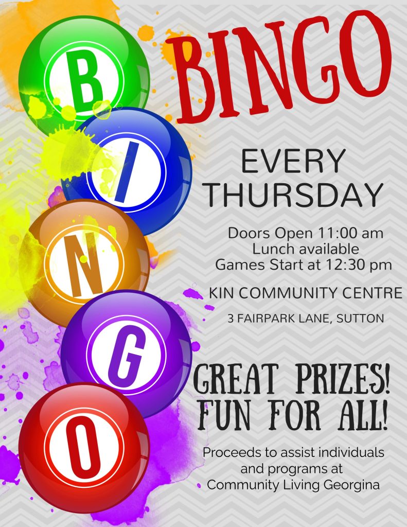 Community Living Georgina -  Bingo