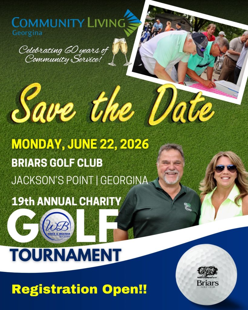 19th Annual Charilty golf Tournament in support of Community Living Georgina